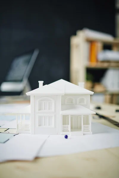 Model of future house — Stock Photo, Image