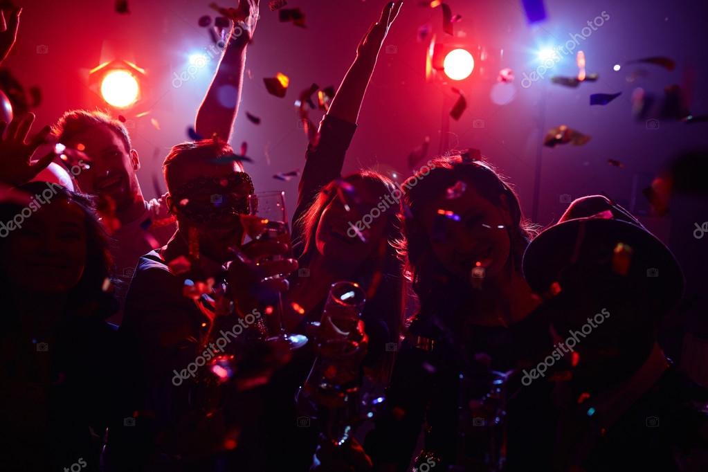 People dancing at party — Stock Photo © pressmaster #107821306