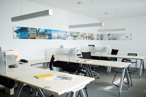 Empty office interior