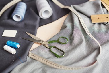 öğeleri kumaş üzerine terzilik