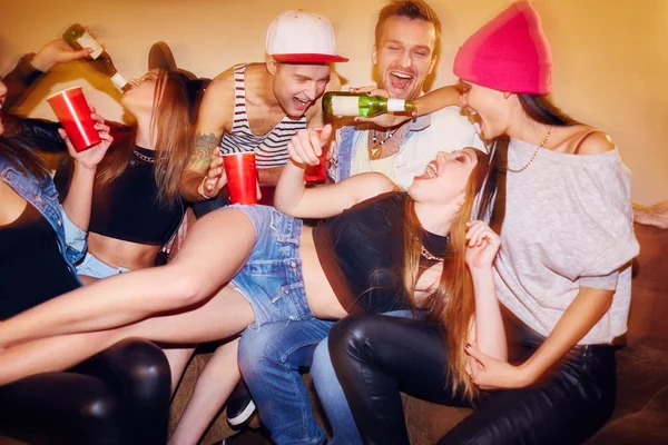 Friends having fun — Stock Photo, Image