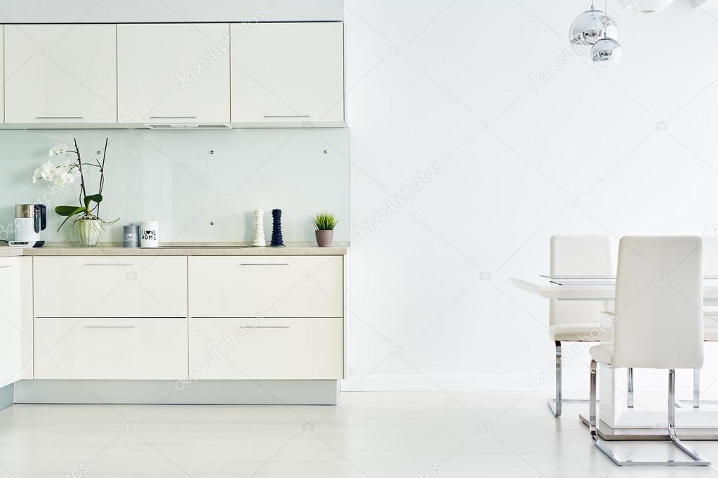 Interior of modern kitchen  