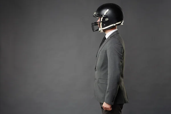 Businessman Preparing to Face Challenge — Stock Photo, Image