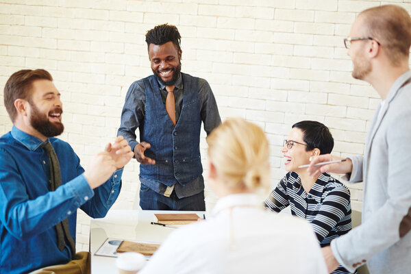 Business people on a meeting at the office 