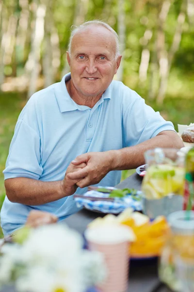 Happy senior man — Stock Photo, Image