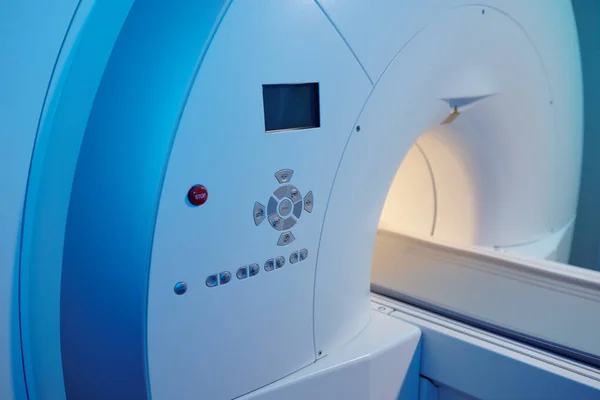 Büyük bilgisayar tomografi makinesinin bir parçası — Stok fotoğraf