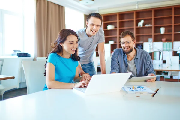 Gruppe der Geschäftspartner — Stockfoto