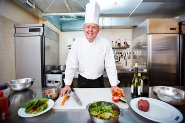 Chef iş başında