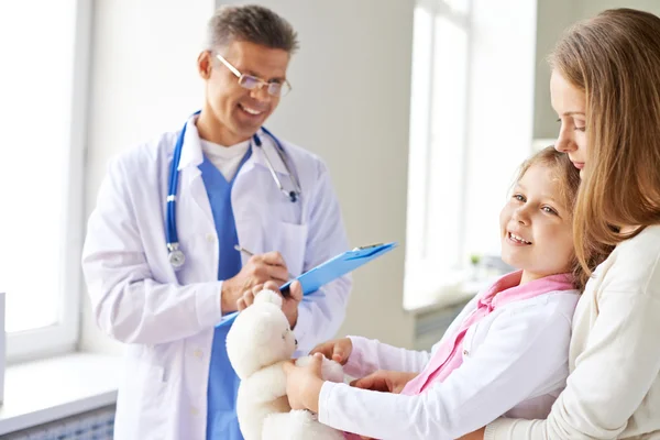 Visiting doctor — Stock Photo, Image