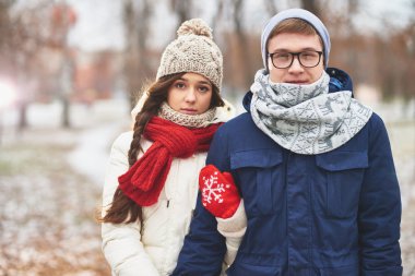 Şık winterwear genç tarihleri