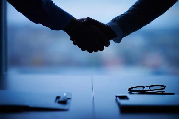 2人のビジネスマンの握手 — ストック写真
