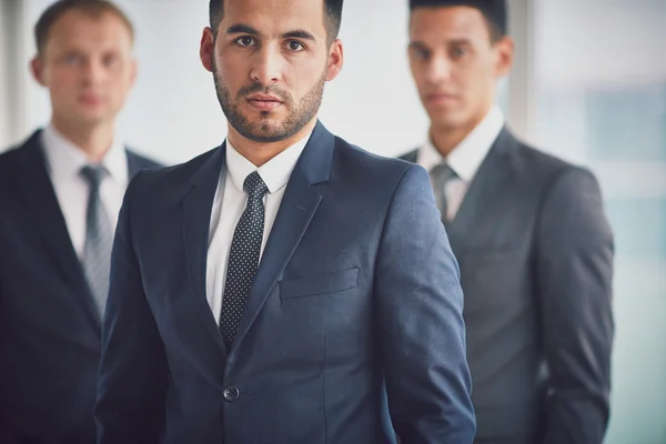 Líder empresarial seguro — Foto de Stock