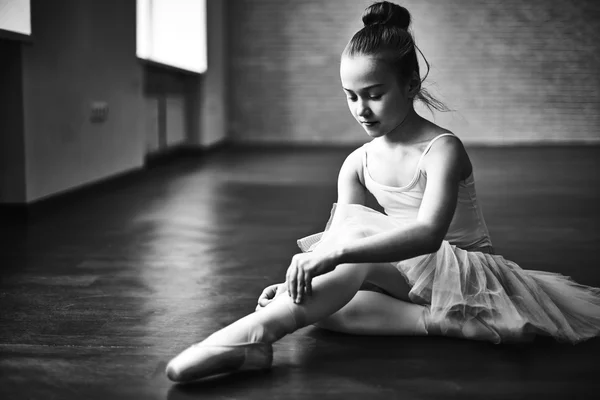 Ballerina Before performance — Stock Photo, Image