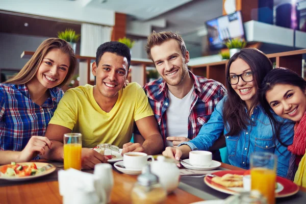 Cheerful young people — Stock Photo, Image