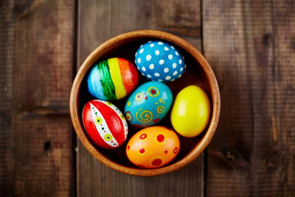 Eggs in a bowl — Stock Photo, Image