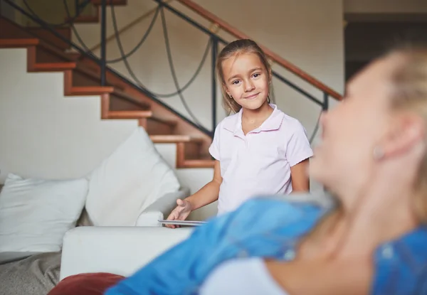 Retrato de menina — Fotografia de Stock