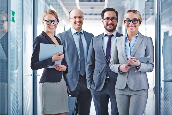 Group of modern business people — Stock Photo, Image