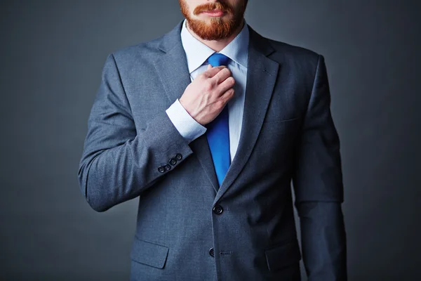 Empresario en traje elegante —  Fotos de Stock