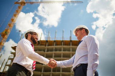 yakışıklı Mimarlar anlaşma karşılıklı tarafından onaylama