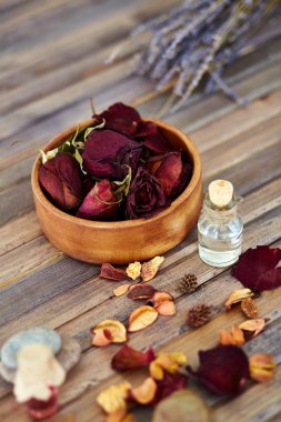 Spa and cosmetology still life