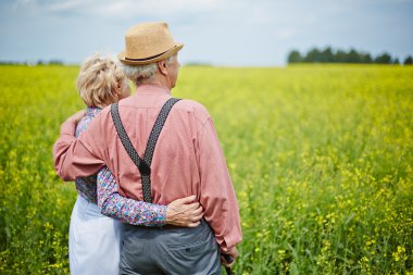 üst düzey çift çayır günde yaz zevk