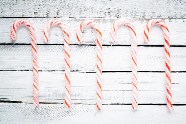 Sweet candy canes — Stock Photo, Image