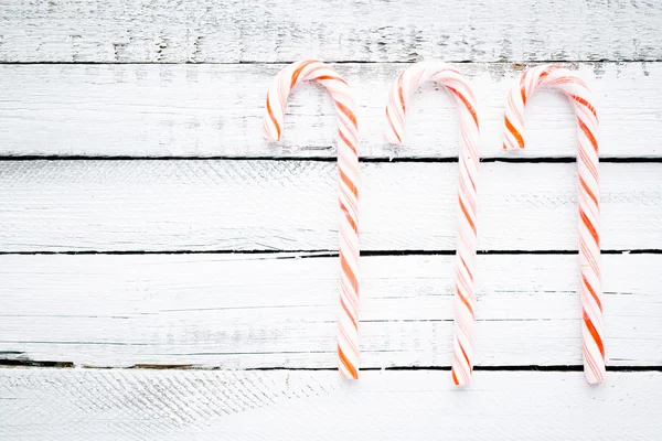 Sweet candy canes — Stock Photo, Image