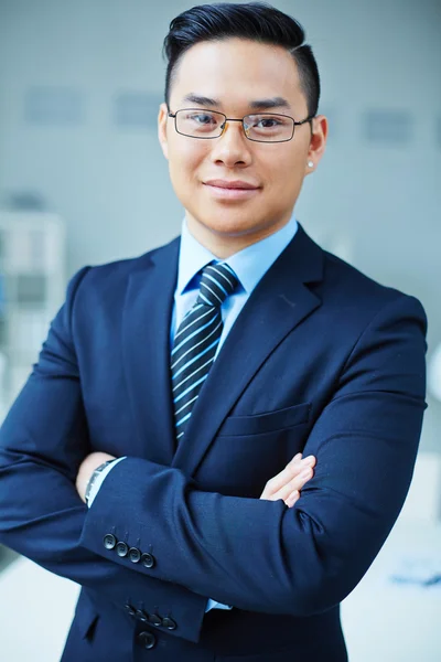 Asian handsome  businessman — Stock Photo, Image