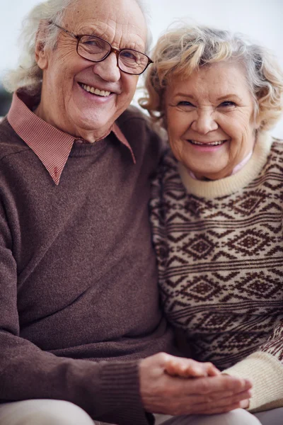 Marito e moglie anziani — Foto Stock