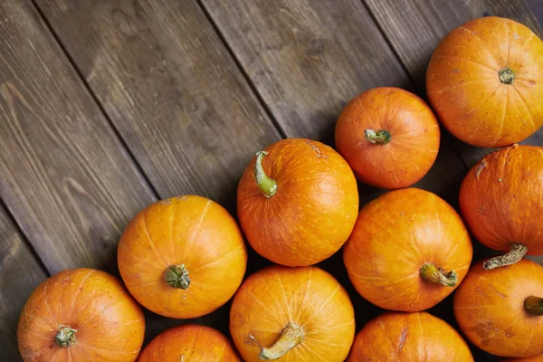 Rustic style pumpkins — Stock Photo, Image