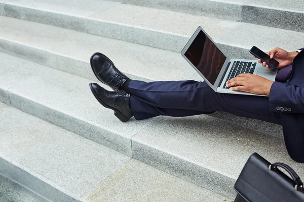 Mobiele Gadgets in het bedrijfsleven — Stockfoto