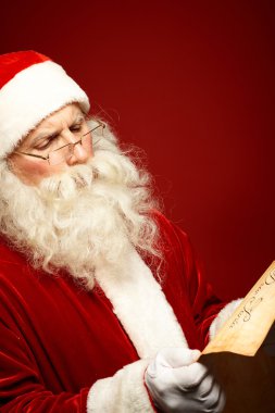 Noel Baba okuma xmas mektup