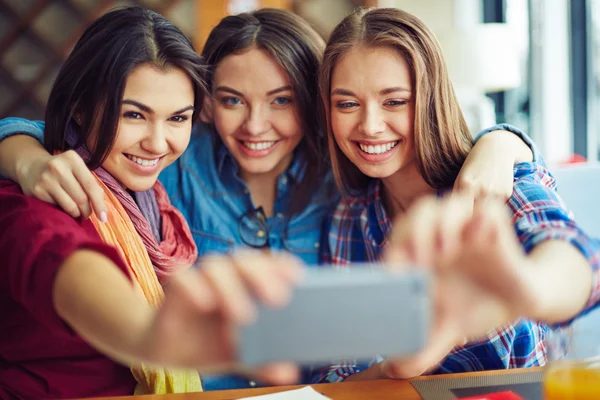 Selfie di ragazze — Foto Stock