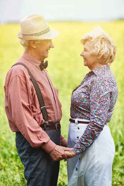 Lovely senior couple — Stock Photo, Image