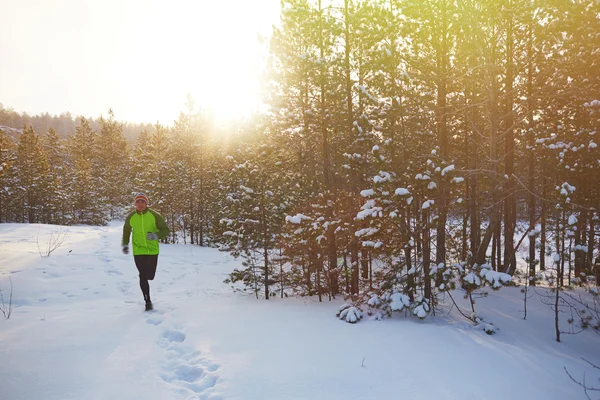 Young sportsman running — Stock Photo, Image