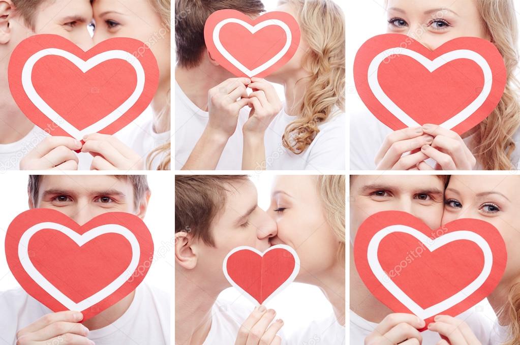 young couple at Valentine's Day holiday