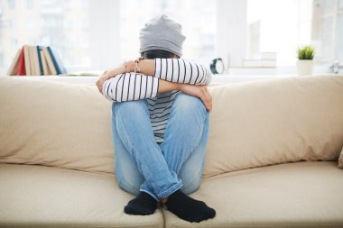 Üzgün hayal kırıklığına adam