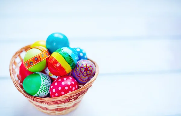 Montón de huevos de Pascua — Foto de Stock