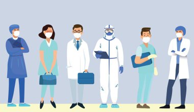 Koronavirüs döneminde çalışan doktorlar