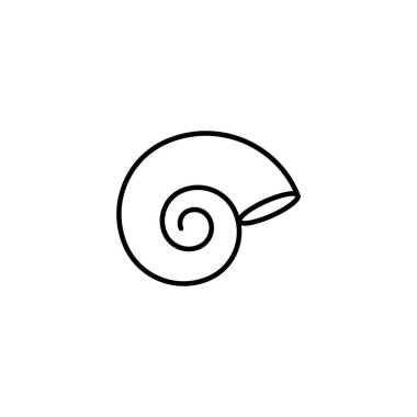 Beyaz Arkaplanda İzole Üzüm Salyangozu Kabuğu