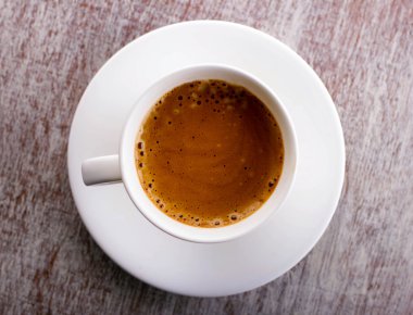 kahve köpüğü ile