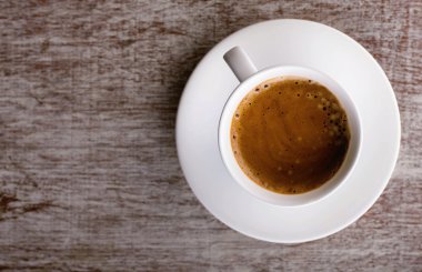 kahve köpüğü ile