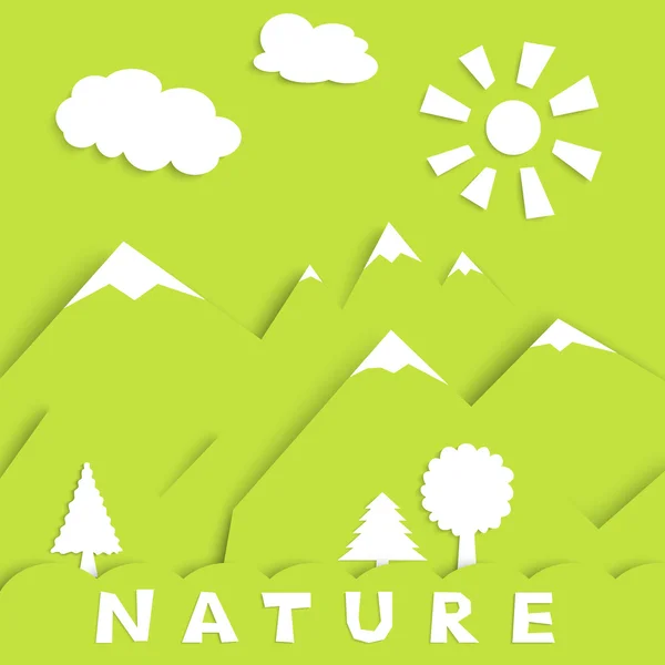 Nature green — Stock Vector