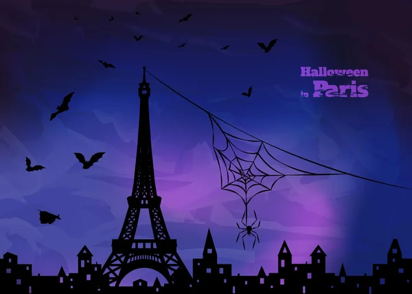 Halloween in Frankreich — Stockvektor