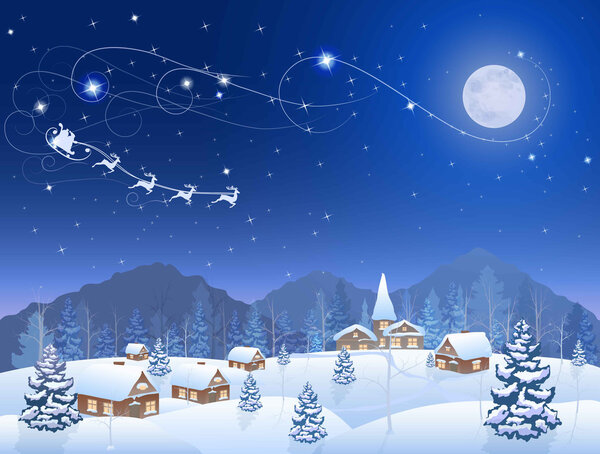 christmas blue planet