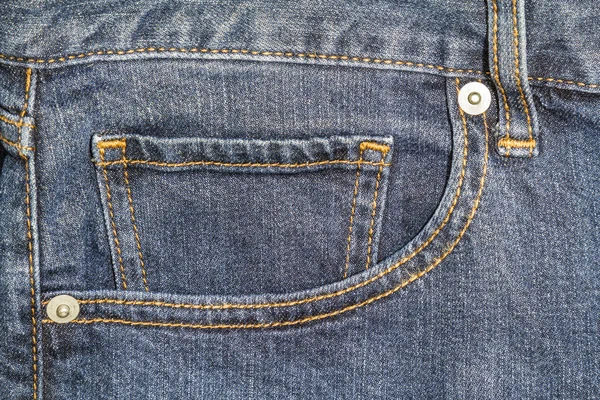 Жан кишені крупним планом — стокове фото