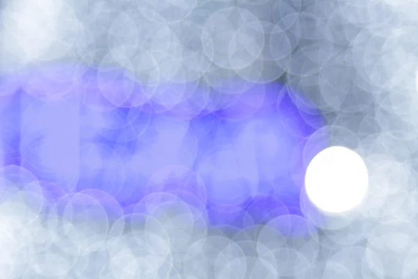 White and Blue bokeh background — Stock Photo, Image
