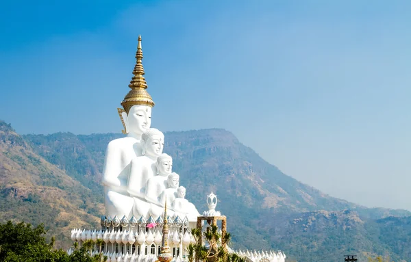 Fem buddha staty — Stockfoto