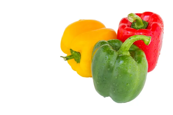 Paprika drie kleuren — Stockfoto