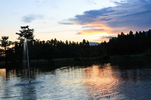 Pôr do sol — Fotografia de Stock